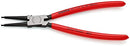KNIPEX Internal Snap Ring Pliers-Forged Tips 4411J3 - RED/SILVER - Like New