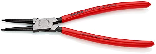 KNIPEX Internal Snap Ring Pliers-Forged Tips 4411J3 - RED/SILVER - Like New