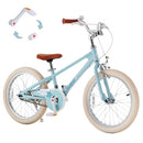 ROYALBABY EZ KIDS BIKE,18 INCH CONVERTIBLE BALANCE TO PEDAL,2-9 YRS, Brown - Like New
