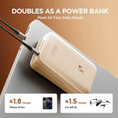 LITHELI 2.0AH 20V 10000MAH 2-IN-1 TOOL BATTERY & POWER BANK - WHITE/GRAY - Like New