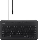 Belkin Wired Keyboard For Apple iPad With Lightning Cable B2B124 - BLACK Like New