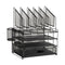 Office Depot Mesh Desk Organizer Vertical Storage Pen Holders 7700865 - Black - Like New