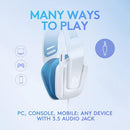 LOGITECH G535 LIGHTSPEED WIRELESS GAMING HEADSET PLUG PLAY USB - WHITE - Like New