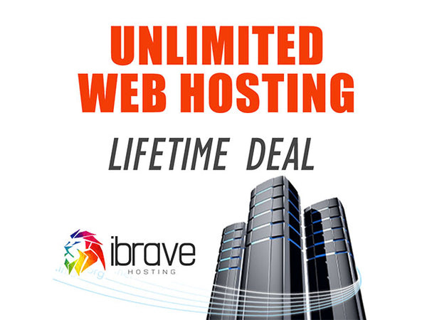 iBrave Cloud Startup Web Hosting: Lifetime Subscription for 1 Website