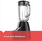 BLACK+DECKER 10-Speed Countertop Blender 48oz Glass Jar BL2010BG - Black - Like New