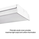 FAITHSAIL 4FT LED Wraparound 40W Wrap Light, 4400lm, 4000K, 4 Pack - Like New