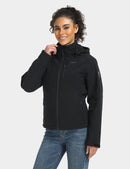 ORORO WOMEN'S HEATED DUAL CONTROL JACKET 5 HEATING ZONES - SIZE: WOMEN M - BLACK - Brand New