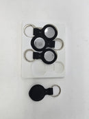 SIINDOO TAG SMART FINDER, AIRTAG WITH PLASTIC CASE FOR KEYCHAIN - 4 PACK - BLACK - Like New