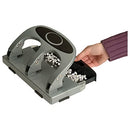 OFFICE DEPOT BRAND DELUXE 3-HOLE HEAVY-DUTY PUNCH - METALLIC SILVER - Like New