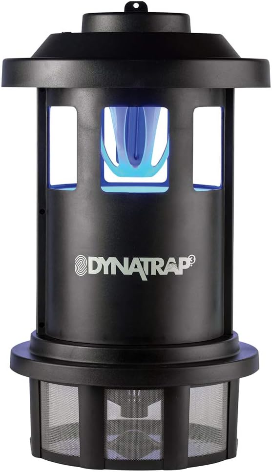 DynaTrap DT1750 Mosquito & Flying Insect Trap Protects up to 3/4 Acre - BLACK Like New