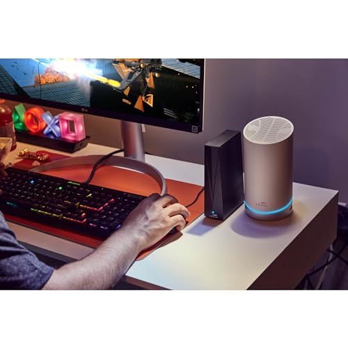ARRIS SURFBOARD THRUSTER WI-FI 6E GAMING ROUTER ACCELERATION KIT W6B - BLACK - Like New