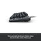 LOGITECH K835 TKL ALUMINUM MECHANICAL KEYBOARD WITH CABLE - TENKEYLESS QUIET - Like New