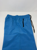 JUMP START MEN'S PERFORMANCE TRAINING SHORTS ZIPPER POCKETS SIZE: S - LIGHT BLUE - Like New
