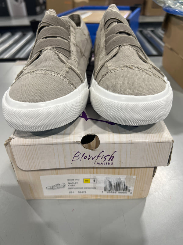 BLOWFISH MALIBU WOMEN'S CANVAS MARLEY SNEAKERS - SIZE: WOMEN 9 - DESERT LILAC - Like New
