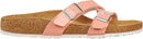 1019644 BIRKENSTOCK YAO BALANCE REGULAR FIT SANDALS WOMEN - SIZE 6 - CORAL PEACH Like New