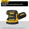 DEWALT 20V MAX XR Brushless Cordless Orbital Sander Tool Only DCW210B - Yellow - Like New