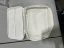 BEAUTURAL WHITE 10X7X2 BEAUTURAL TRAVELING CASE - WHITE - Like New