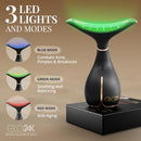 GLO24K UNLEASH THE POWER OF GOLD GLO24K RED LIGHT BD2 - BLACK - Like New