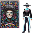 BARBIE SIGNATURE DOLL 2024 DÍA DE MUERTOS KEN COLLECTIBLE BY MEXICAN ARTIST - Like New