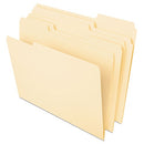 PENDAFLEX FILE FOLDERS LETTER SIZE 1/3 CUT MANILA 75213 - Brand New
