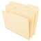 PENDAFLEX FILE FOLDERS LETTER SIZE 1/3 CUT MANILA 75213 - Brand New