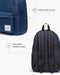 11380-00007 HERSCHEL CLASSIC XL BACKPACK NAVY One Size - Brand New