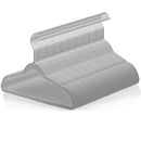 CASAFIELD 50 VELVET KID'S HANGERS FOR CHILDREN'S CLOTHES, 14" - GRAY - Like New