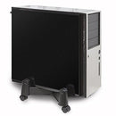 SYBA Mobile Desktop Tower Computer Floor Stand Rolling Caster - Black - Like New