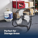 NEXAIR 12" HIGH-VELOCITY INDUSTRIAL FLOOR FAN 180° 3-SPEED HEAVY-DUTY - BLACK - Like New