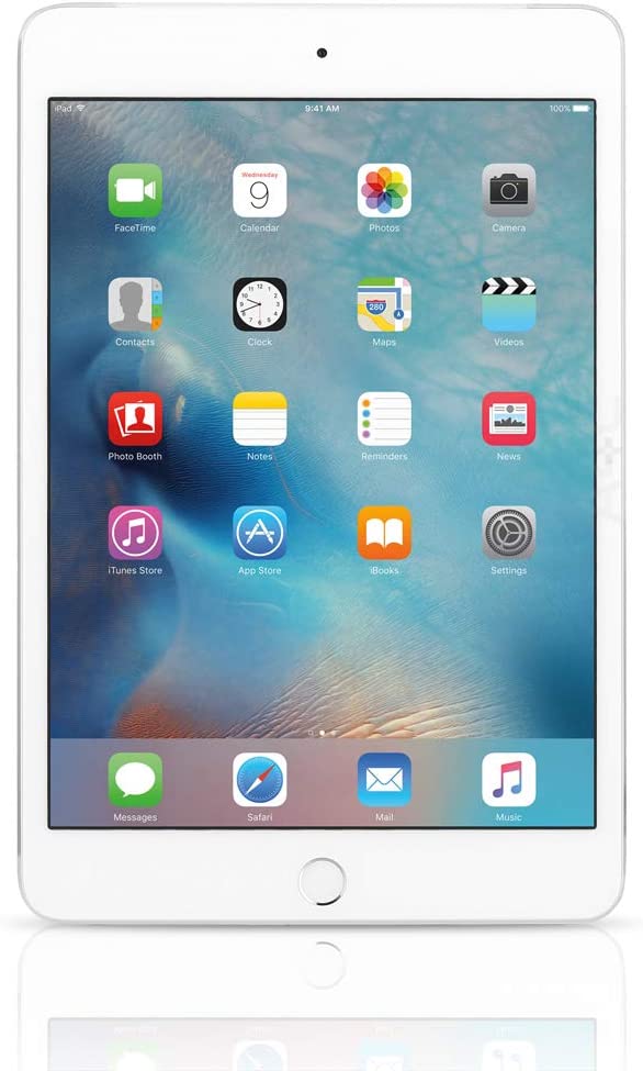 For Parts: APPLE IPAD MINI 4 64GB WIFI - SILVER - BATTERY AND MOTHERBOARD DEFECTIVE