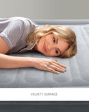 INTEX 67769ED Dura-Beam Deluxe Comfort-Plush Mid-Rise Air Mattress, Queen - Like New