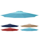 SIMPLE DELUXE 9' PATIO OUTDOOR TABLE YARD UMBRELLA REPLACEMENT TOP - TURQUOISE - Like New