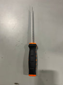 GENERIC DRY WALL CUTTING KNIFE, 6" ORANGE HANDLE - ORANGE BLACK - Like New