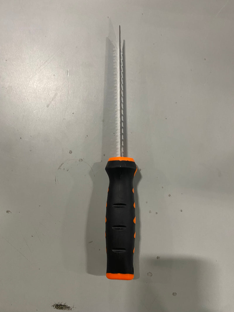 GENERIC DRY WALL CUTTING KNIFE, 6" ORANGE HANDLE - ORANGE BLACK - Like New