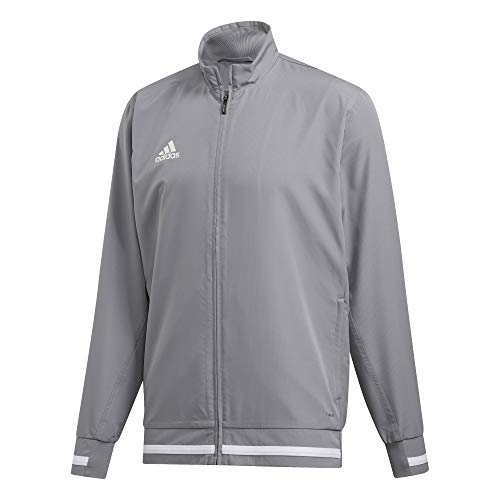 ADIDAS TEAM 19 WOVEN JACKET MEN'S MULTI-SPORT Grey White Size XL - Like New