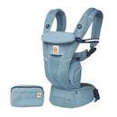ERGOBABY ALL CARRY POSITIONS BREATHABLE MESH BABY CARRIER - SLATE BLUE - Like New