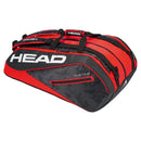 HEAD 283218LBSA Tour Team 6R Combi Tennis Bag Black/Red - Brand New