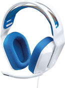 LOGITECH G535 LIGHTSPEED WIRELESS GAMING HEADSET PLUG PLAY USB - WHITE - Like New