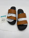 REEF CUSHION VISTA SANDALS - SIZE: WOMEN 8.5 - COGNAC/BLACK - Brand New