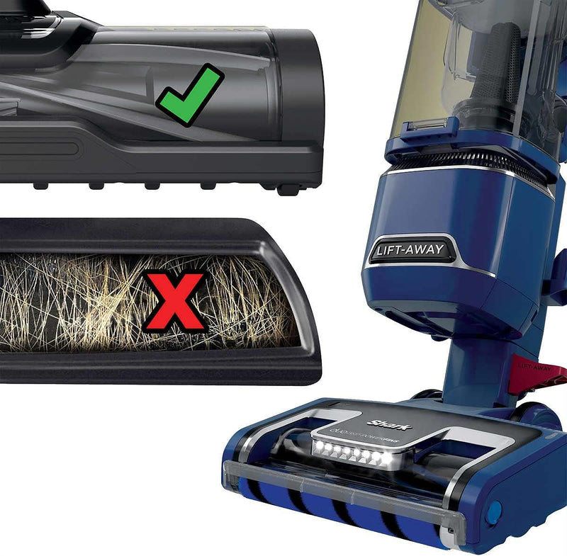 Shark UV850 Performance DuoClean PowerFins Vacuum with Self-Cleaning - DARK BLUE - Like New