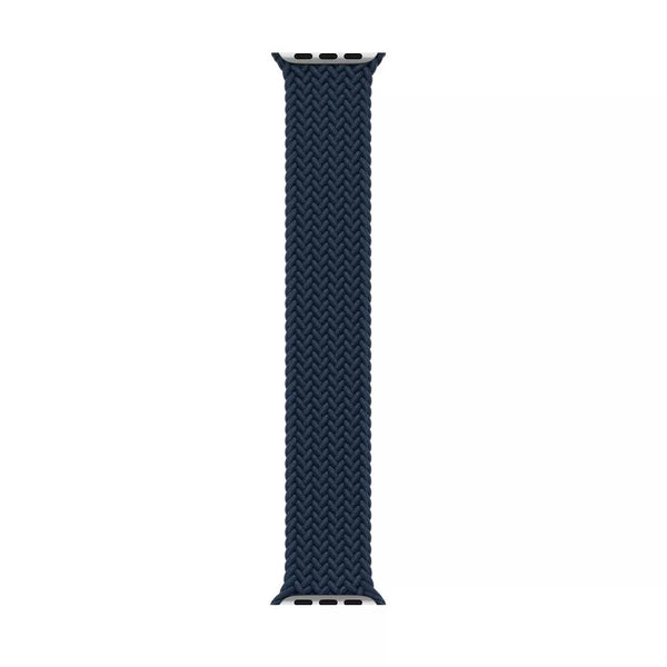 APPLE WATCH BRAIDED SOLO LOOP 45MM - SIZE 4 ML6H3AM/A - ABYSS BLUE - Brand New