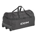 CCM PRO WHEELED GOALIE BAG 40”X23"X23" - BLACK/WHITE - Like New