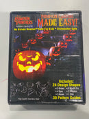 PUMPKIN PUNCHERS PUMPKIN CARVING KIT 24PCS - STAINLESS STEEL - Like New