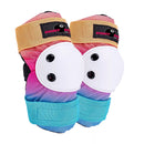 EIGHT BALL KIDS PAD SET 3PK, ELBOW, KNEE, WRIST PROTECTION, AGE 8+ - SUNSET - Like New
