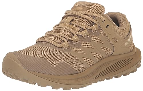 J005045 Merrell Men's Running Trekking Shoes Dark Coyote Size 9 - Like New