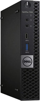 DELL OPTIPLEX 7050 Micro Form Factor i7-6700T 32GB 256GB SSD - Black - Like New