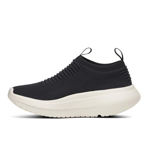 OOFOS OOmy Zen Recovery Shoe Women's Chalk Black Size 9 - Like New
