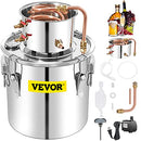 VEVOR Alcohol Still 13.2Gal/50L Alcohol Distiller Stainless Steel Distillery Kit - Like New
