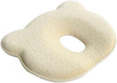 HIDETEX BABY PILLOW, SHAPING PILLOW AND NECK SUPPORT (0-12 MONTHS) - YELLOW - Like New