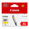 Canon CLI-281 XL Genuine Yellow Ink Tank , Compatible with TR8520, TS9120 - Brand New